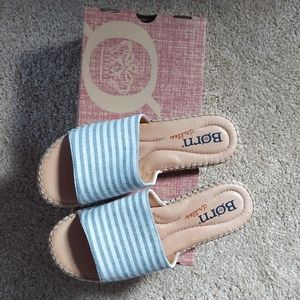 Born, San Benito Blue, Size 8, Sandals (New)